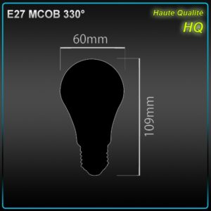Ampoule E27 COB 7W SANAN 4200K 330° 700Lm – Image 3
