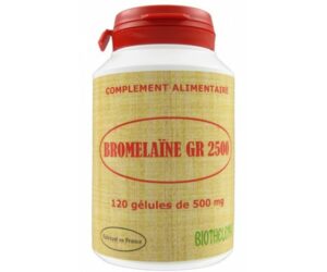 BROMELAINE GR 2500 x 120 gélules