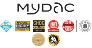 MICROMEGA Convertisseur Numérique/Analogique MyDac coloris blanc – Image 2