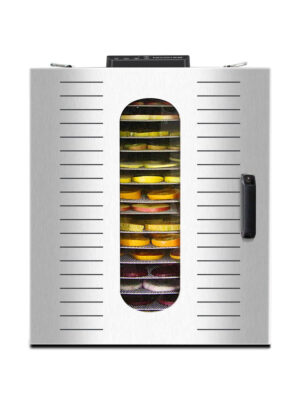 Déshydrateur Inox pro 16 grilles de 40/38 cm à commande digitale 1500W