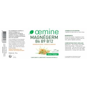 MAGNEGERM B6 B9 B12 - 60 Gélules – Image 2