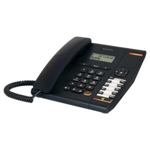 Téléphone Filaire TEMPORIS 580 avec prise casque adapté pour Oreillette anti-ondes