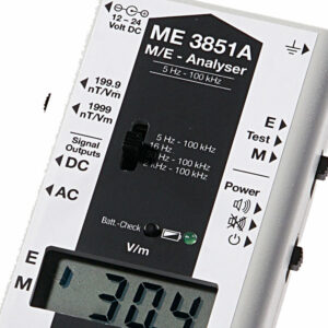 Appareil de mesure de champs électromagnétiques Basses Fréquences GIGAHERTZ SOLUTIONS ME3851A (5 Hz à 100 KHz) – Image 2