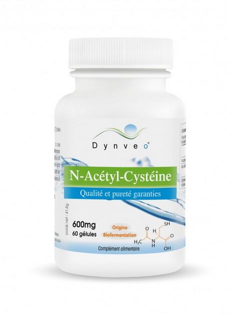 La N-Acetyl-Cysteine précurseur du glutathion premier anti-oxydant du corps humain