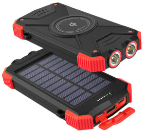 Batterie de secours à énergie solaire 10 000 mAh