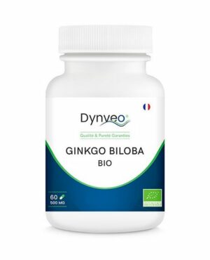 Ginko Biloba Bio 60 gélules à 500 mg