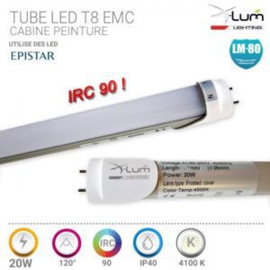 Tube LED T8 20W ALU 4200K 2600LM 120 cm